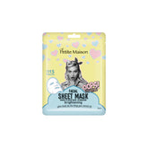 Facial Sheet Mask Pack 6 Pieces - Brightening, Detoxifying, Time Release, Moisturizing, Purifying, Energizing